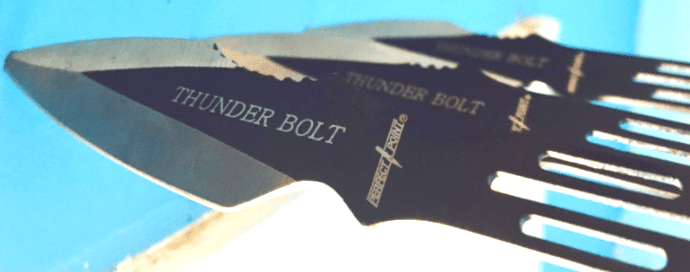 Perfect Point Thunder Bolt Throwing Knife
